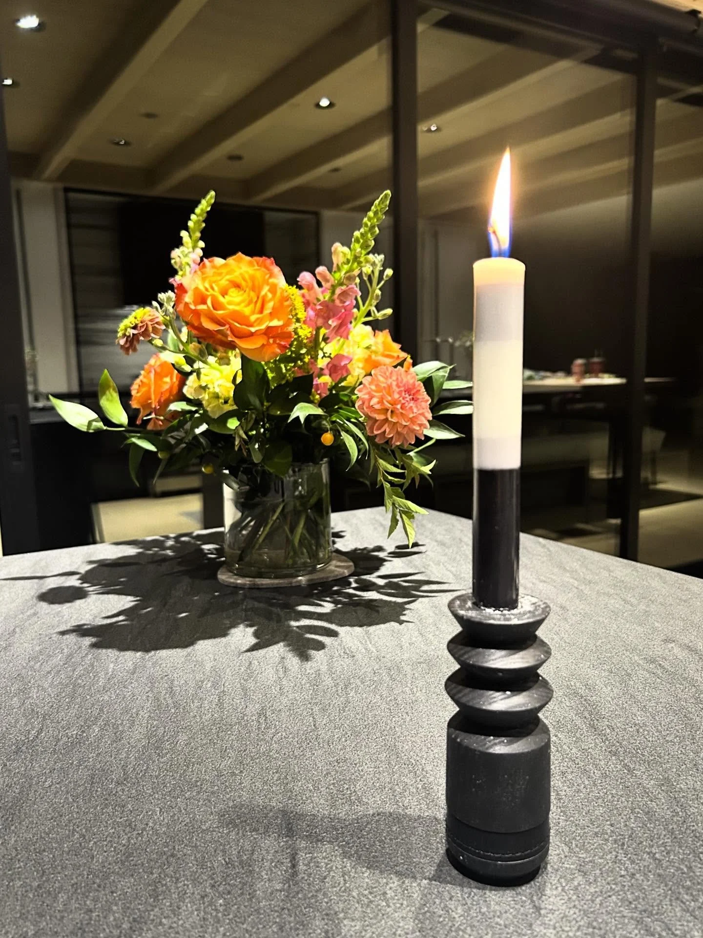 I love when a client is so happy they send photos. This candlestick was one of the first collabs @hollowandform and I worked on. Still a favorite.