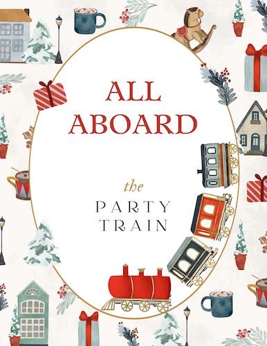 CA2196 Winter Wonderland Party Train Sign.jpg