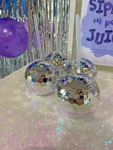 Stock Photo Winter Prom Formal Disco Ball Cups.jpeg