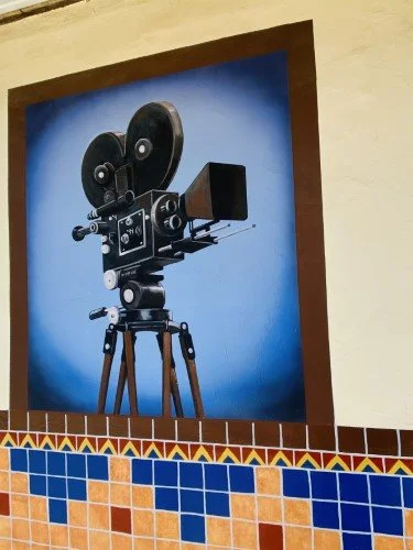 Stock Photo Movie Camera Wall Art.jpeg