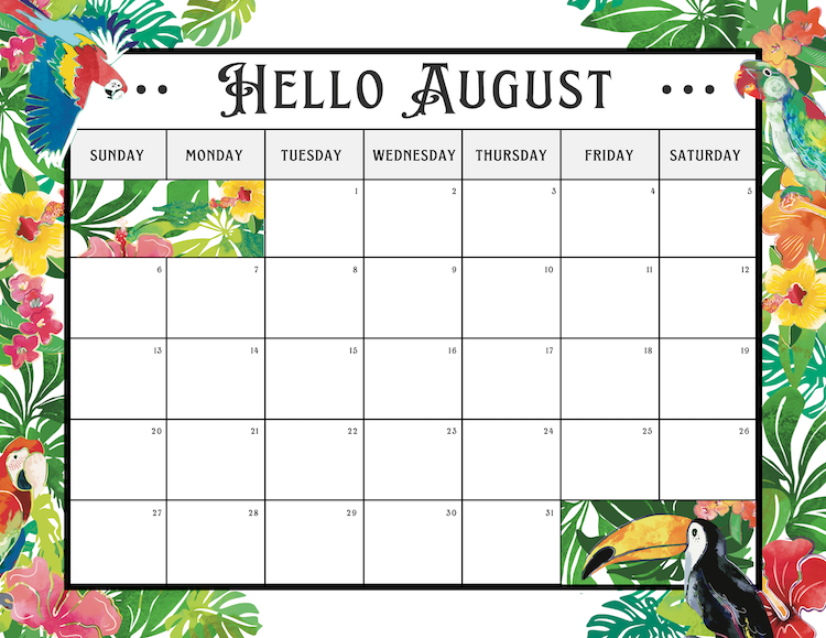 8-23 August Blank Calendar.png