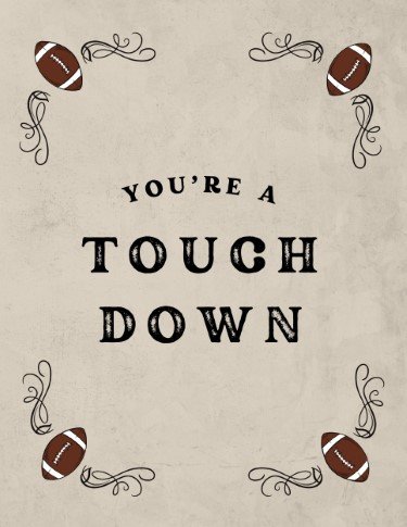 CA2865-Football Appreciation Sign.jpg