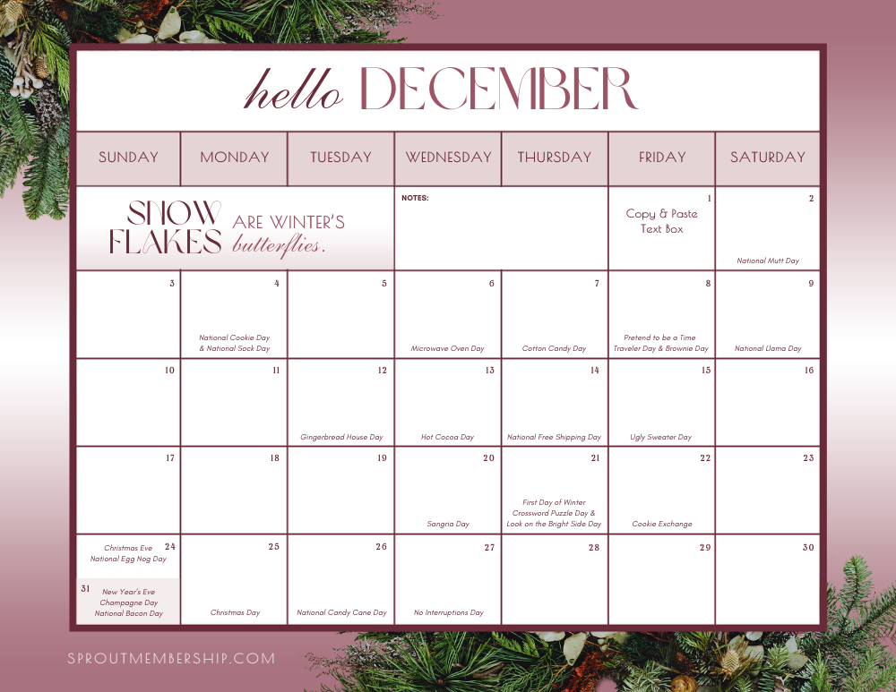 12-23 December Planning Calendar.png