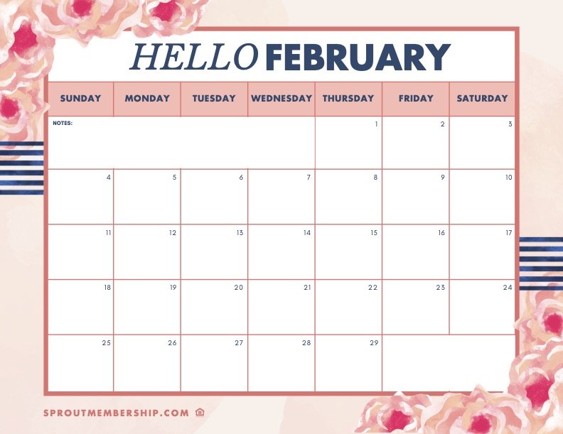 2-24 February Fillable Blank Calendar.jpg