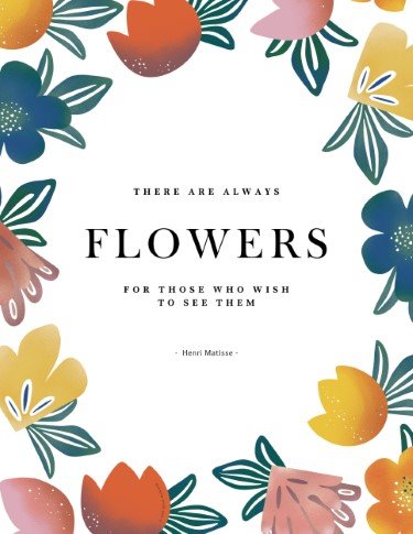 CA3662-Modern Spring Matisse Flowers Quote.jpg