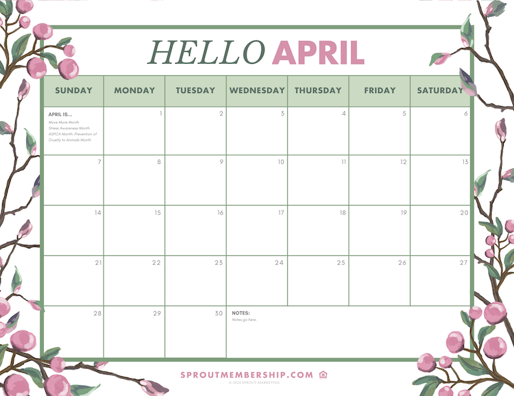 4-24 April Fillable Blank Calendar.png