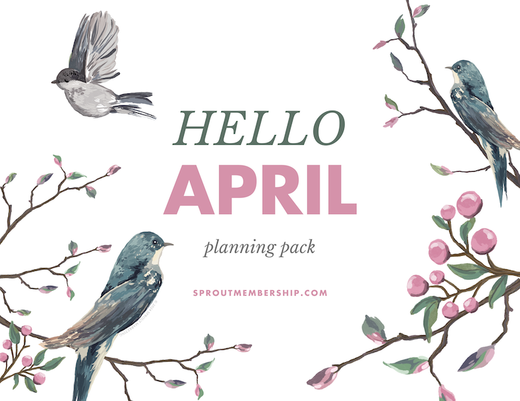 4-24 April Fillable Planning Pack.png