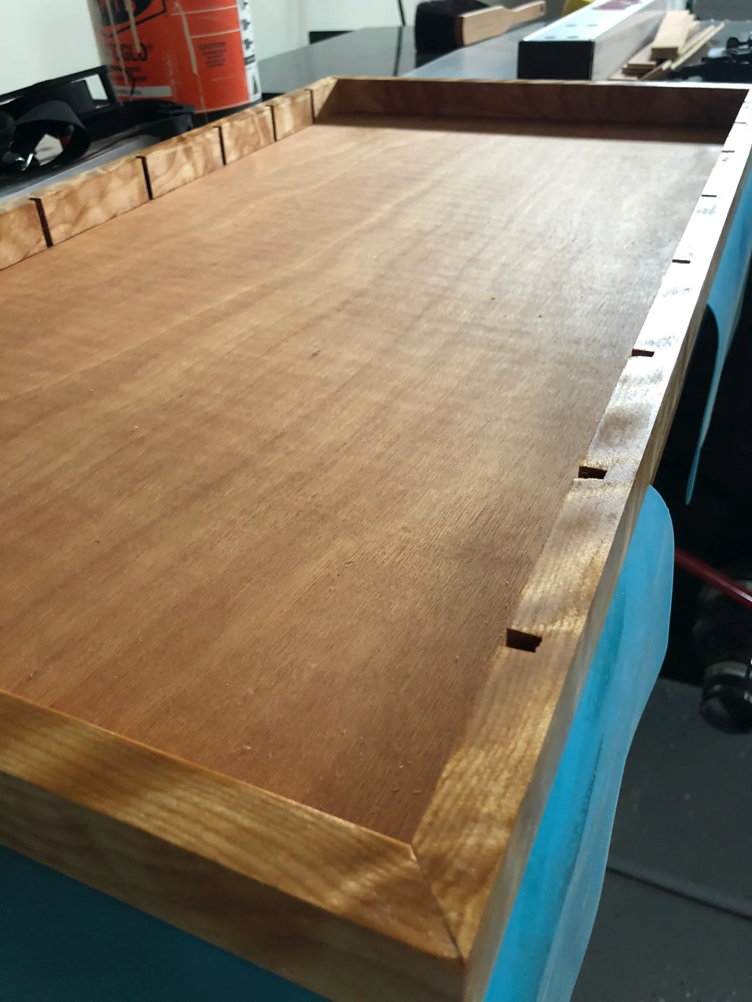 Finishing the case
