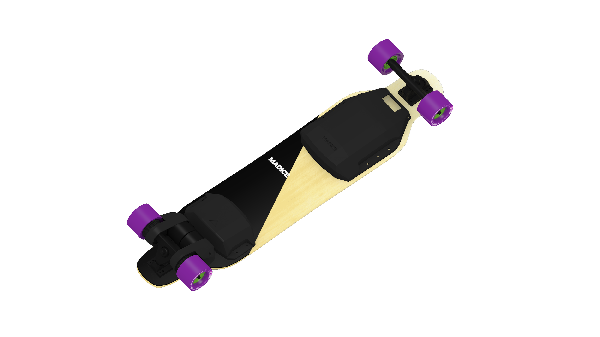  electric longboard bottom 