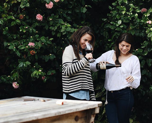 Hi friends!! I&rsquo;m super excited to finally announce a new wine project that Hilary and I started: @gustwines 
@hildierae , @tomthewine___ , and I made our first vintage of gust in 2017 and we&rsquo;re getting ready for our first release!

gust i