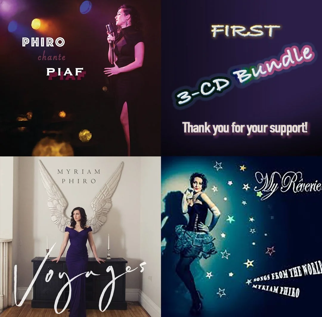 First 3-CD Bundle ~ Thank you for your support!