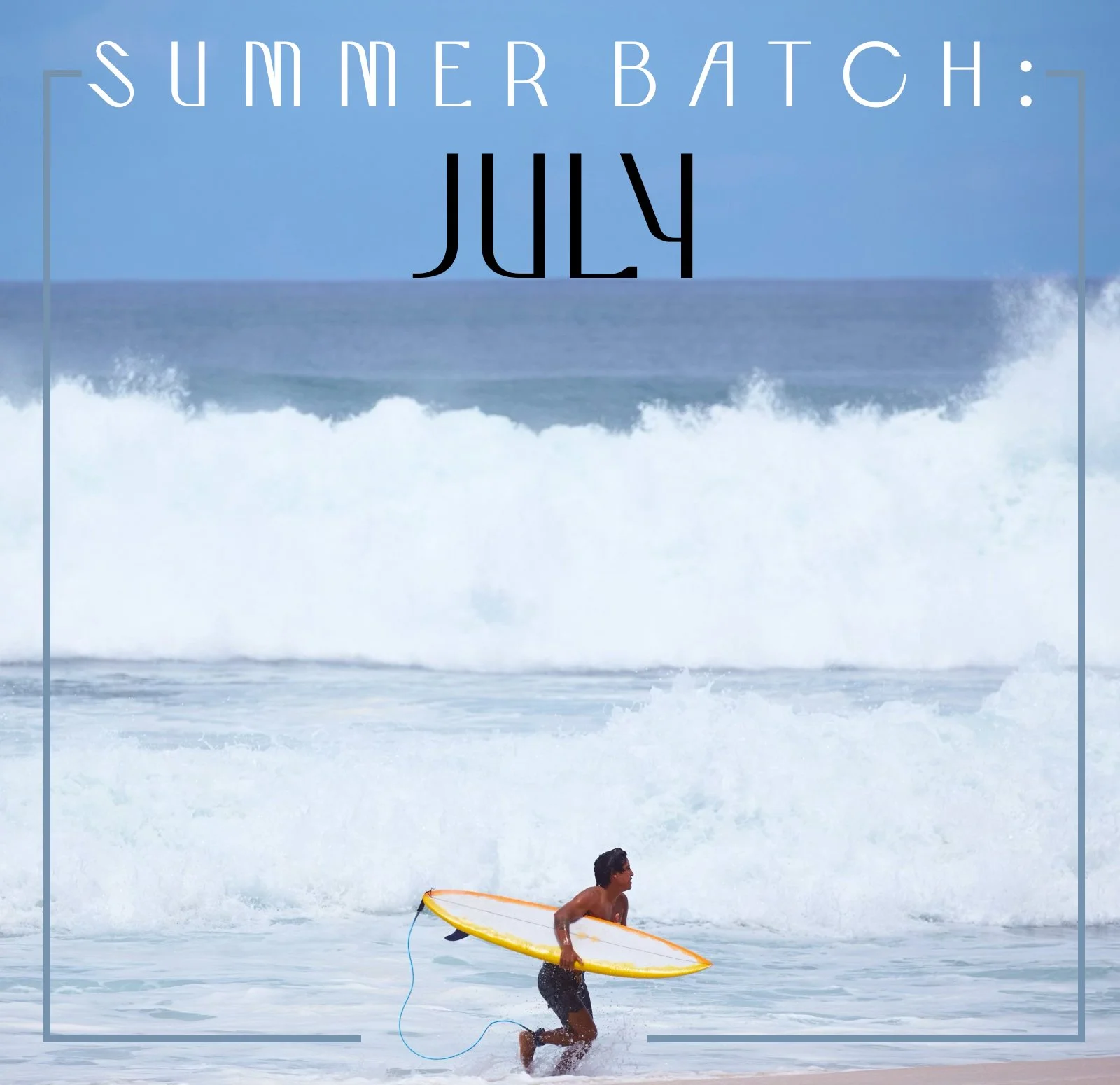 IMAGE of Bryce Baker walking out of the water on the north shore of Oahu, used as a button for placing a custom order deposit