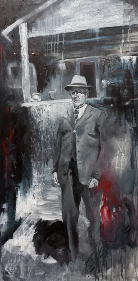 Red Handed, 2017, 24"x48" (Copy)