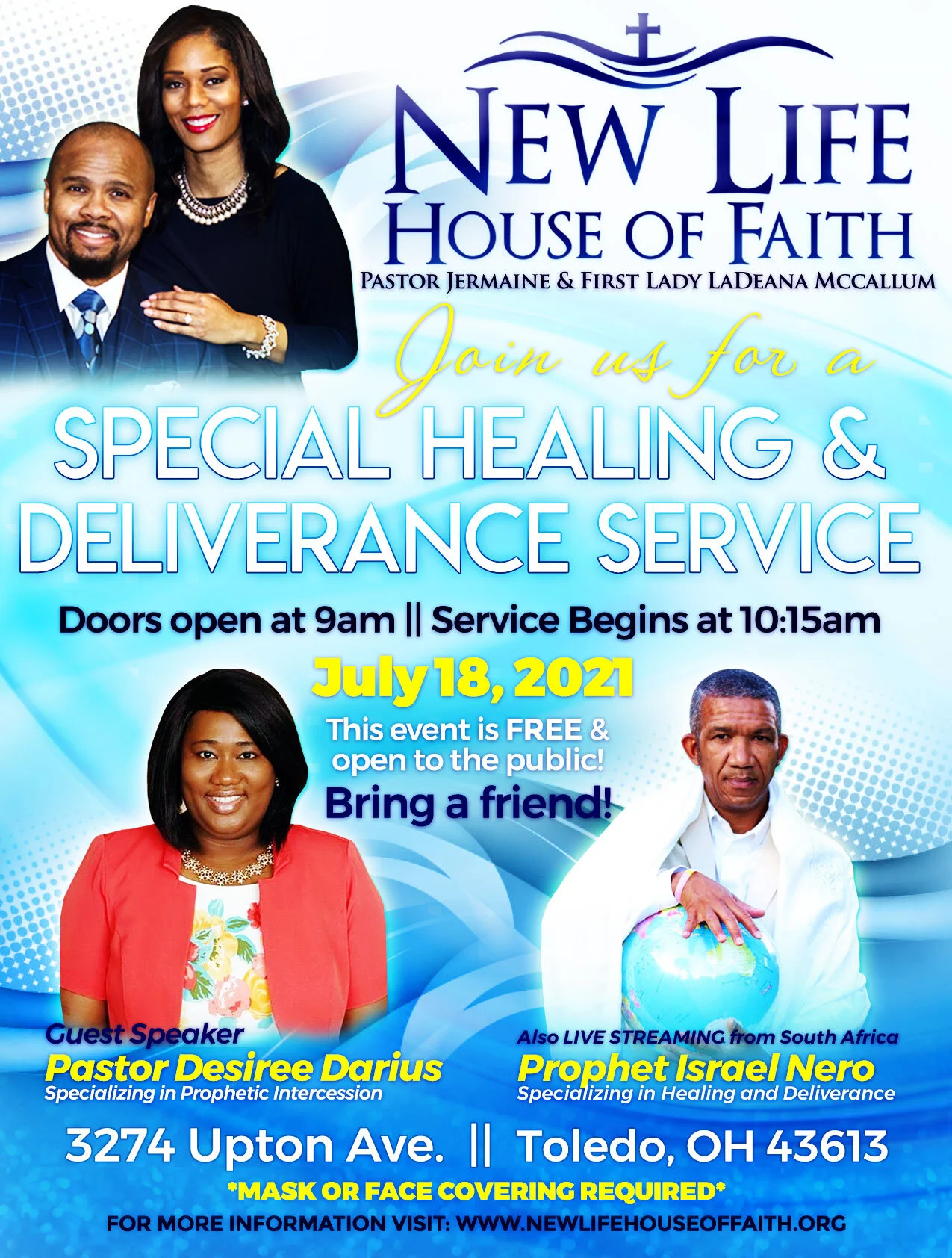 Special Healing &amp; Deliverance Service
