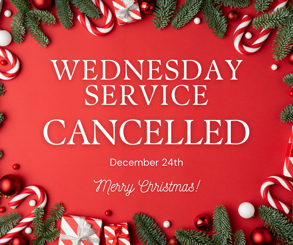 No Wednesday Night Service