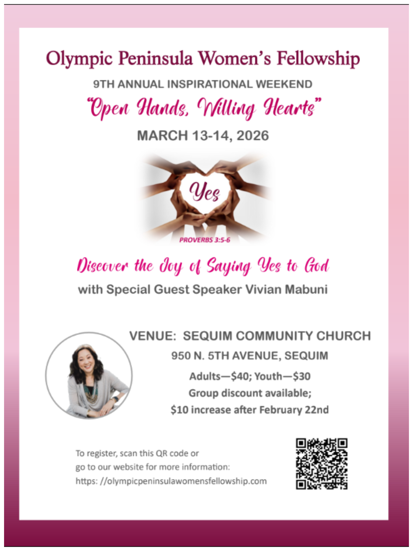 OPWF: 9th Annual Inspirational Weekend