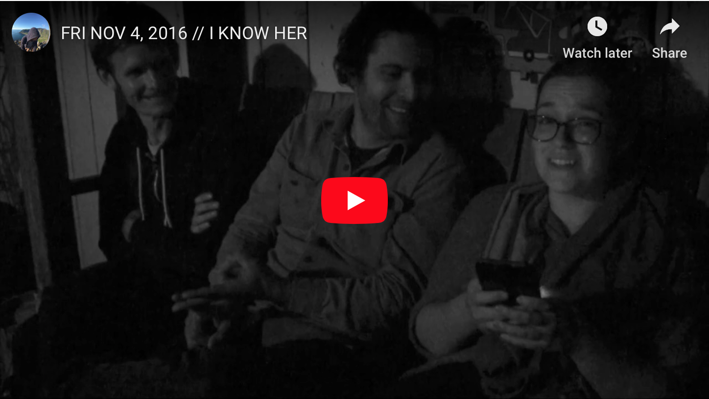FRI NOV 4, 2016 // I KNOW HER