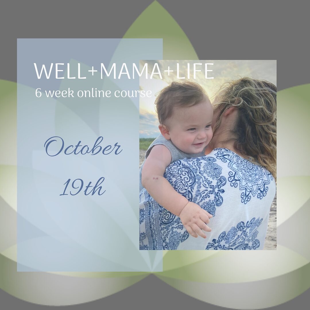 ✨It&rsquo;s here✨Launching October 19th

In just 6 short weeks, you&rsquo;ll learn how to nourish your body with intent so you can parent with purpose.

👉🏼we&rsquo;ve all heard the saying &ldquo;you can&rsquo;t fill from an empty cup&rdquo;. Well, 