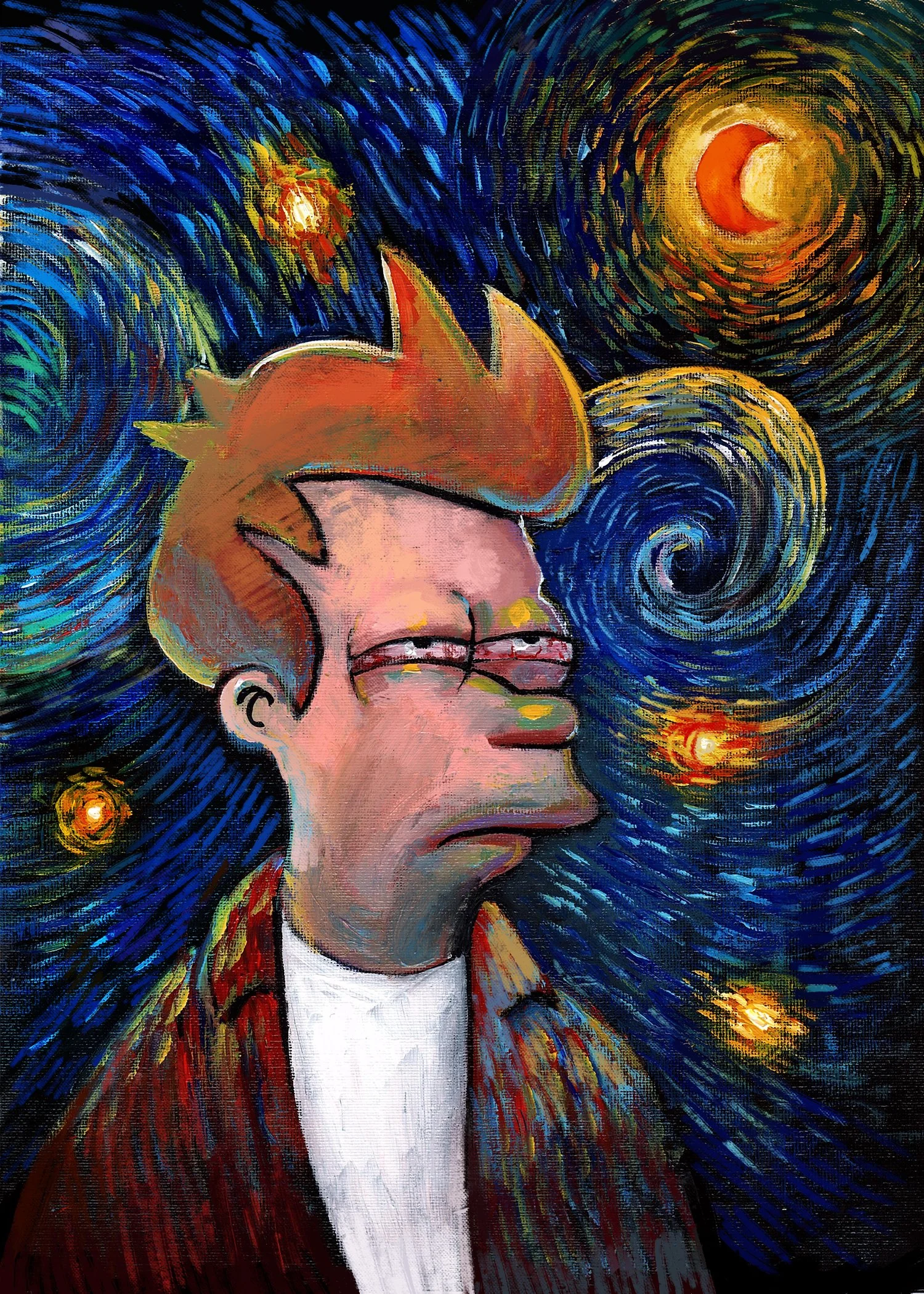 First Edition Starry Night Bender and Fry Bundle 11" x 17"