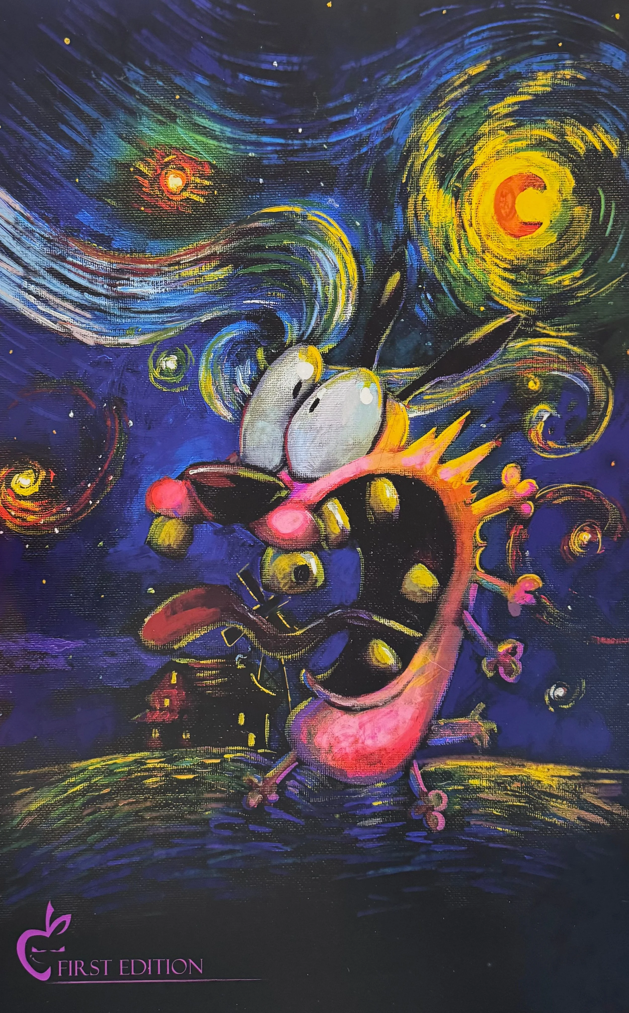 First Edition Starry Night Courage 11" x 17"