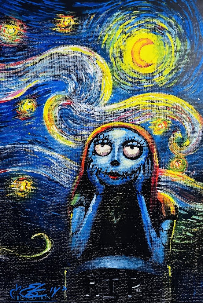 First Edition Starry Night Sally 11" x 17"