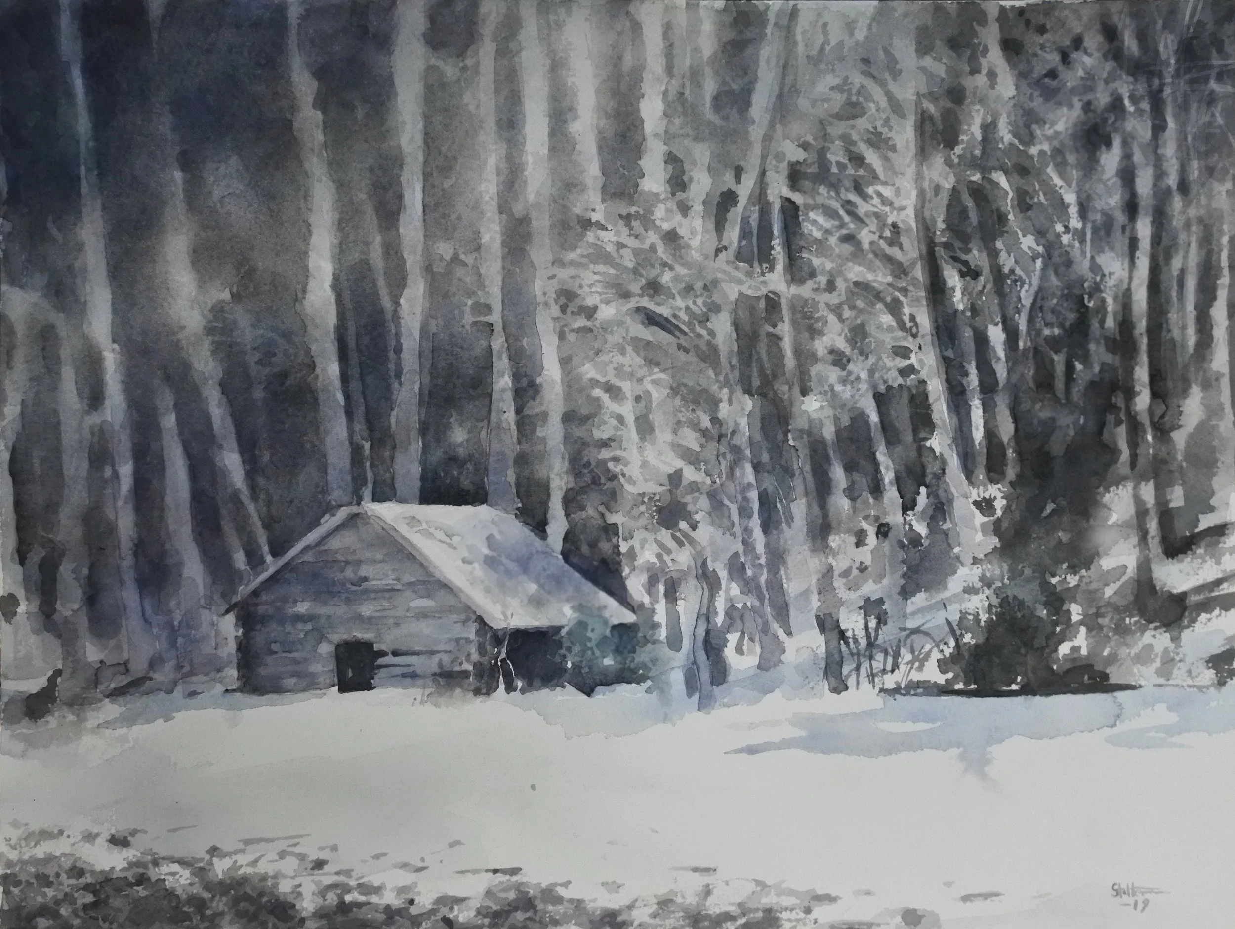 Corner
Watercolour
SOLD