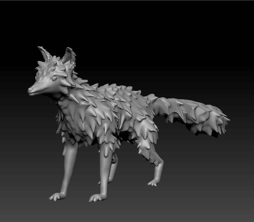 Quadruped 3D Model