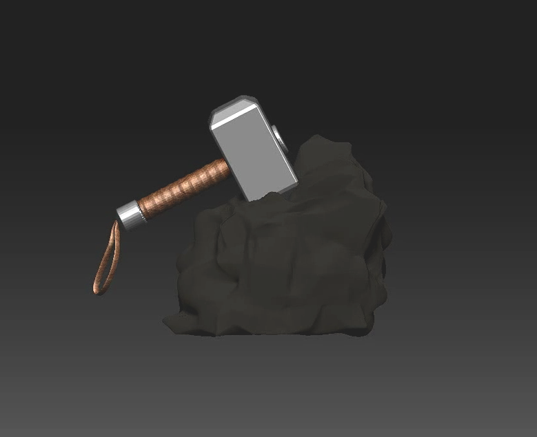 Mjolnir 3D Model
