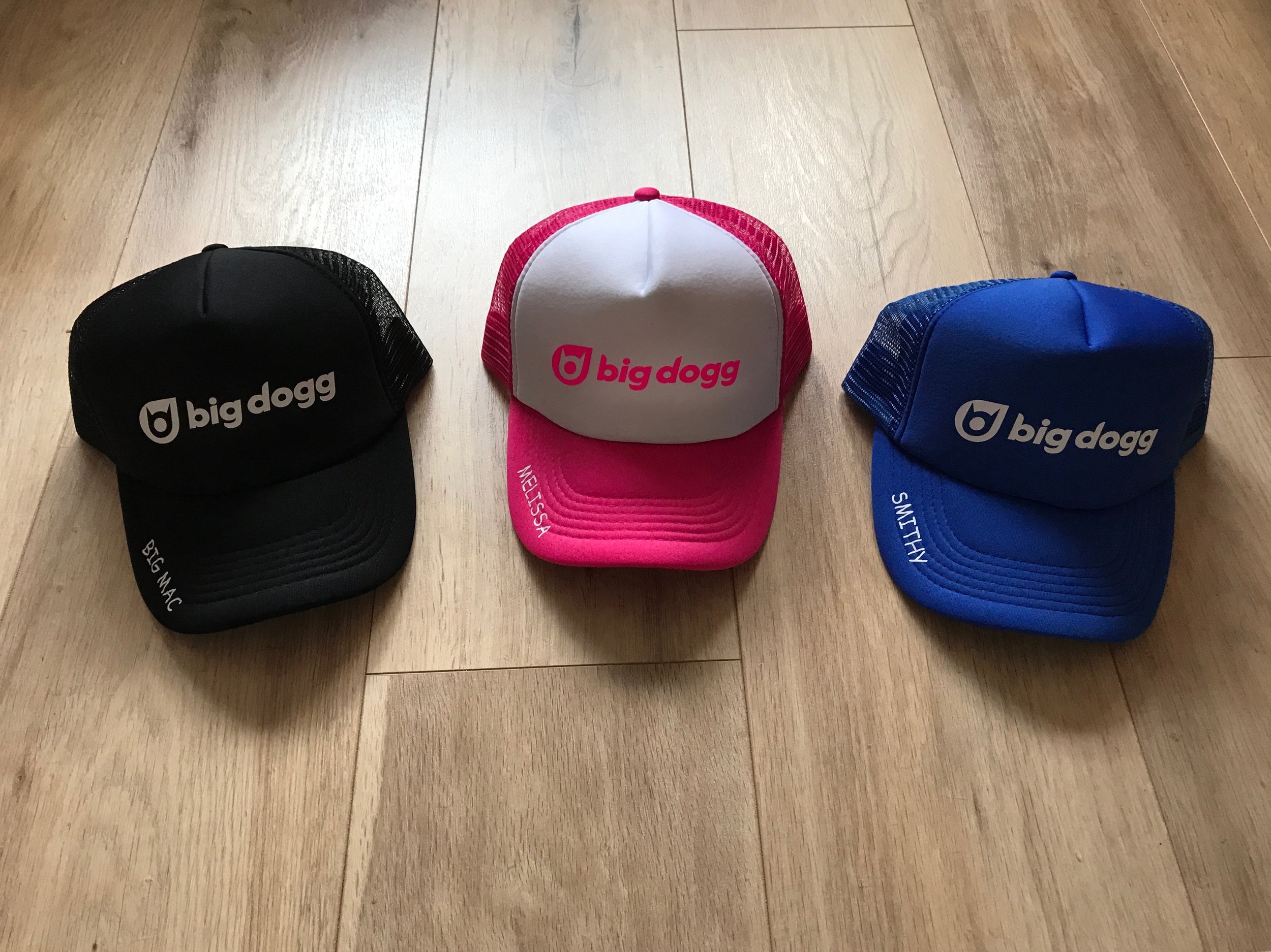 personalised trucker caps