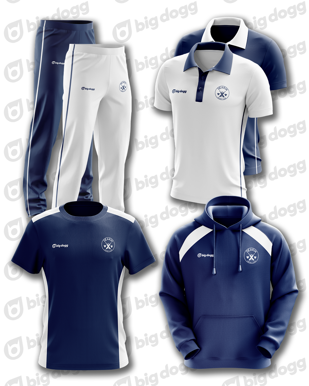 DCC Combo 3 (Both Playing Shirts, Both Playing Pants, Hoodie &amp; Training Shirt)