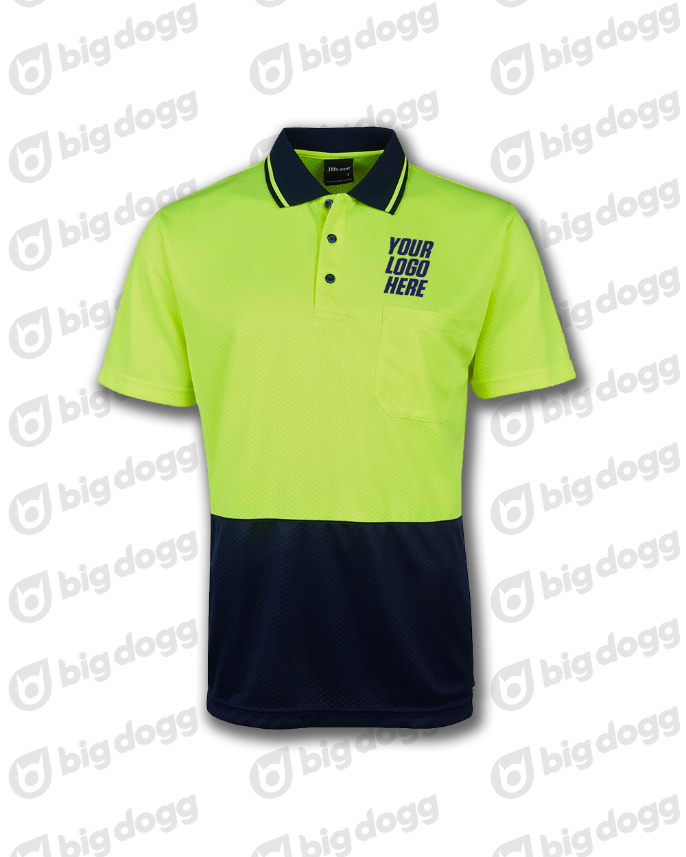 WORKWEAR HI VIS POLO SHIRT