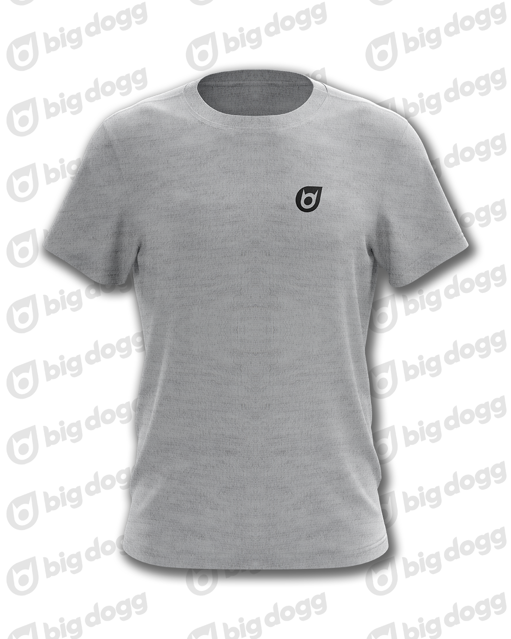 Men's Grey Logo Tee