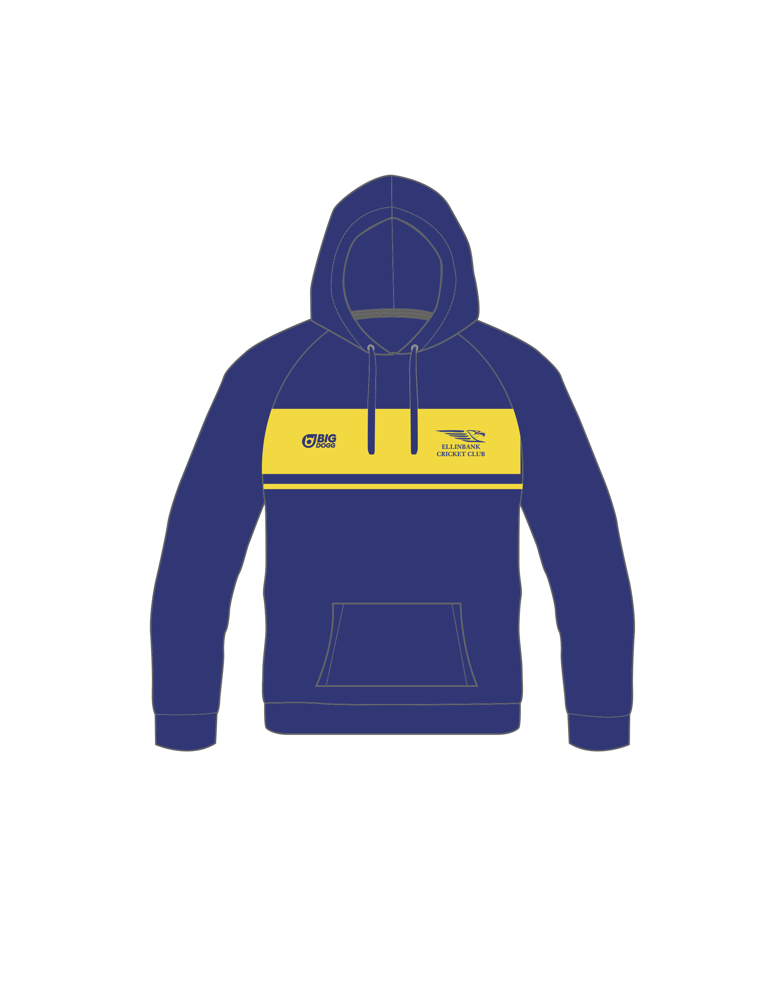 ECC Royal Hoodie