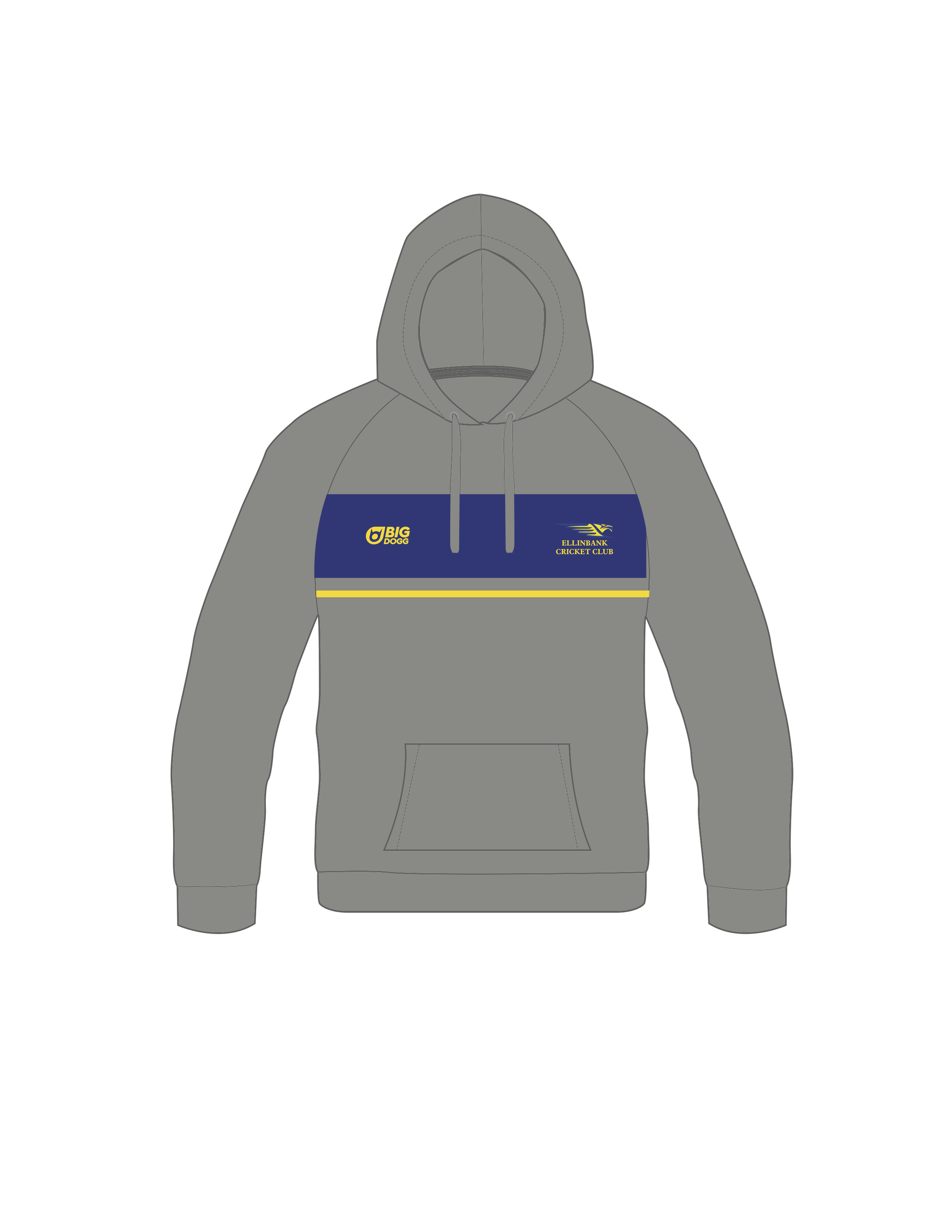 ECC Grey Hoodie
