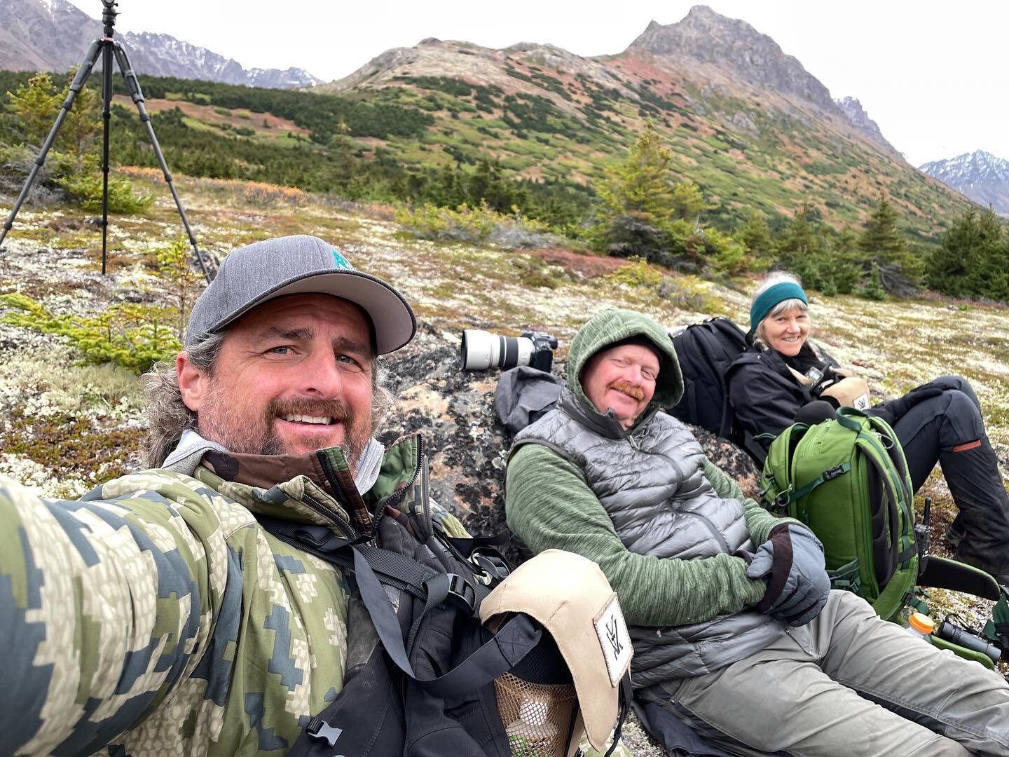 Good times on the mountain with @ray.n.alaska and @moosemanphotos looking forward to this year! #alaska #photographer #videographer