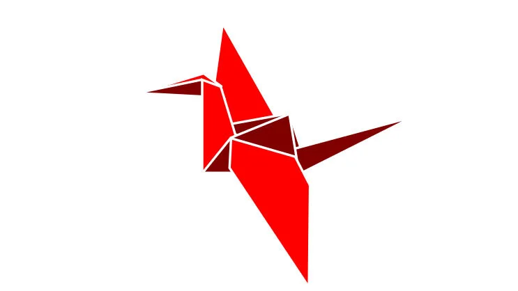 1,000 cranes for peace, folded by all of us!