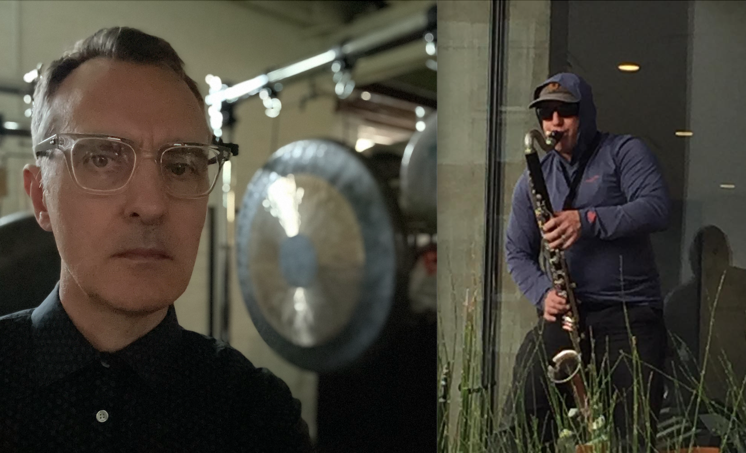 Time, Meditation, Loss: Percussionist Jon Mueller with clarinetist Craig Colorusso