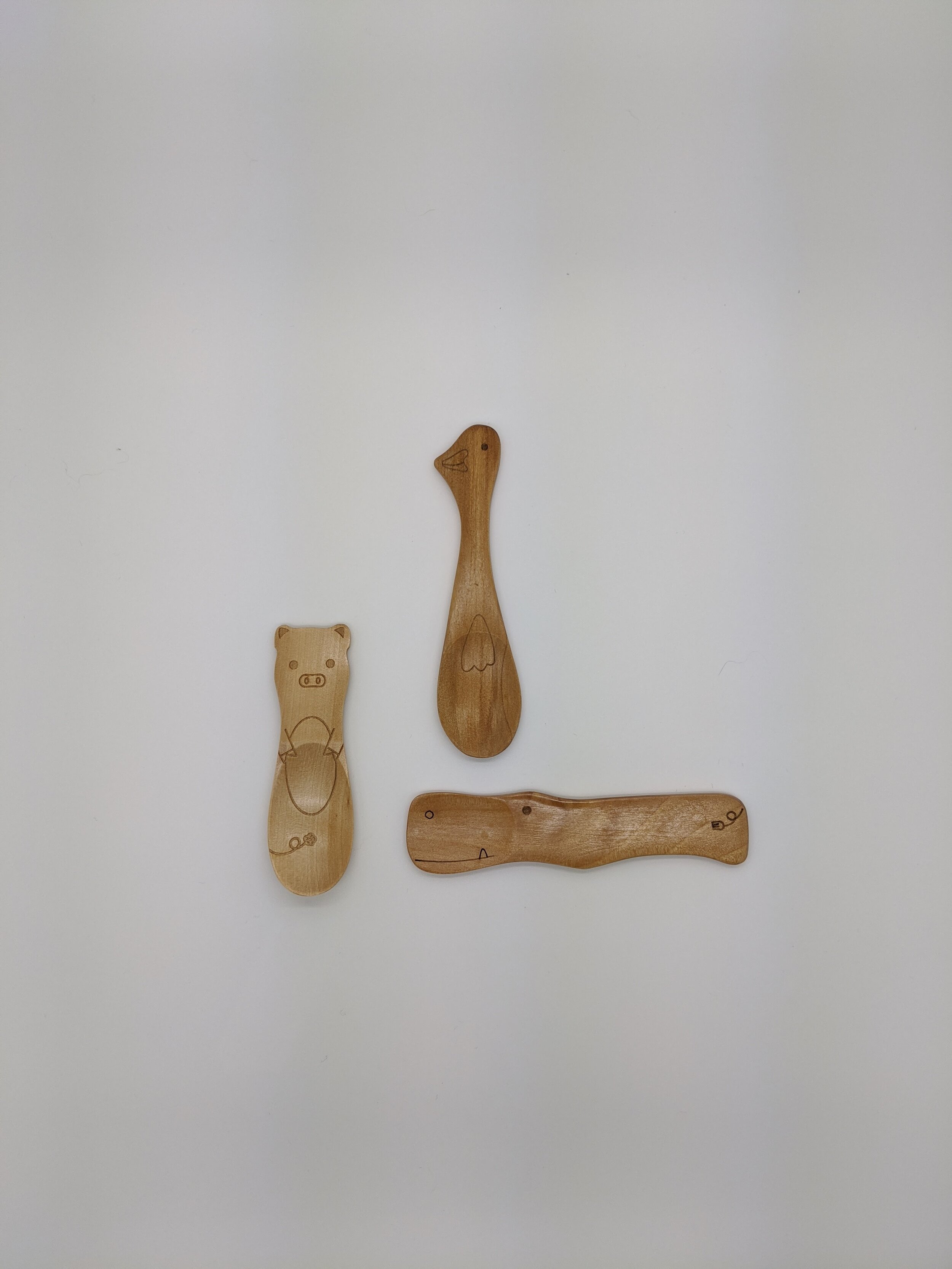 Wood Baby Spoons