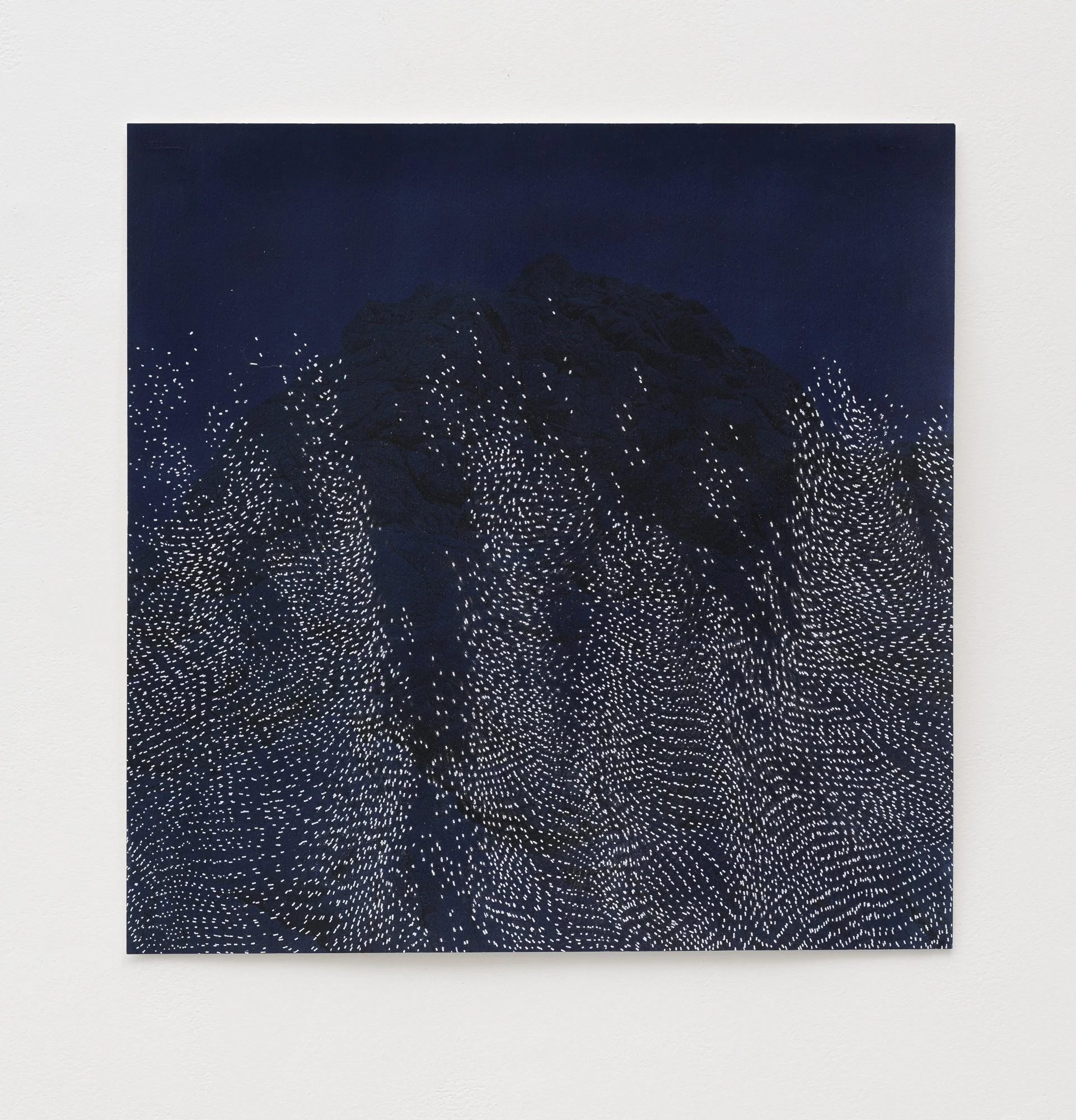 Night Sweats 7, 2026 watercolor, ink, inkjet print, paper 20.75” x 20.75”