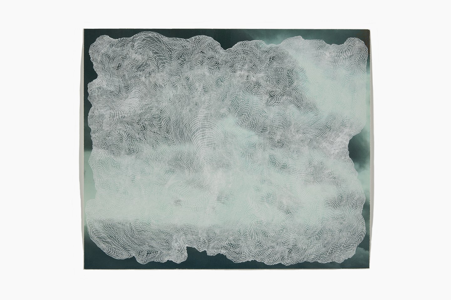 Shimmer 2, 2021 ink, inkjet print, paper 20.75” x 24.5”