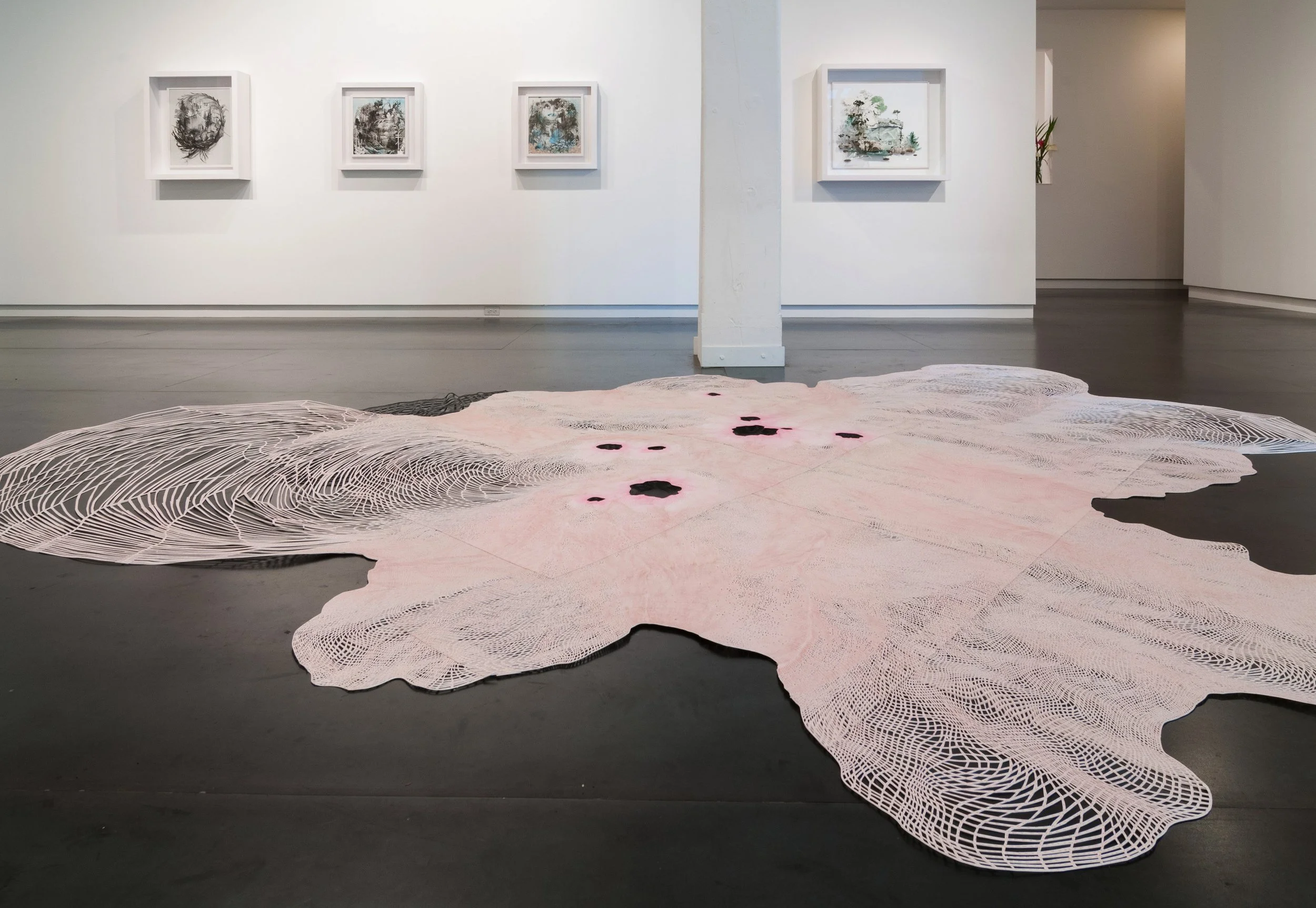  installation view, ‘Urban Growth Boundary’, 2015 at Upfor Gallery, Portland, OR 