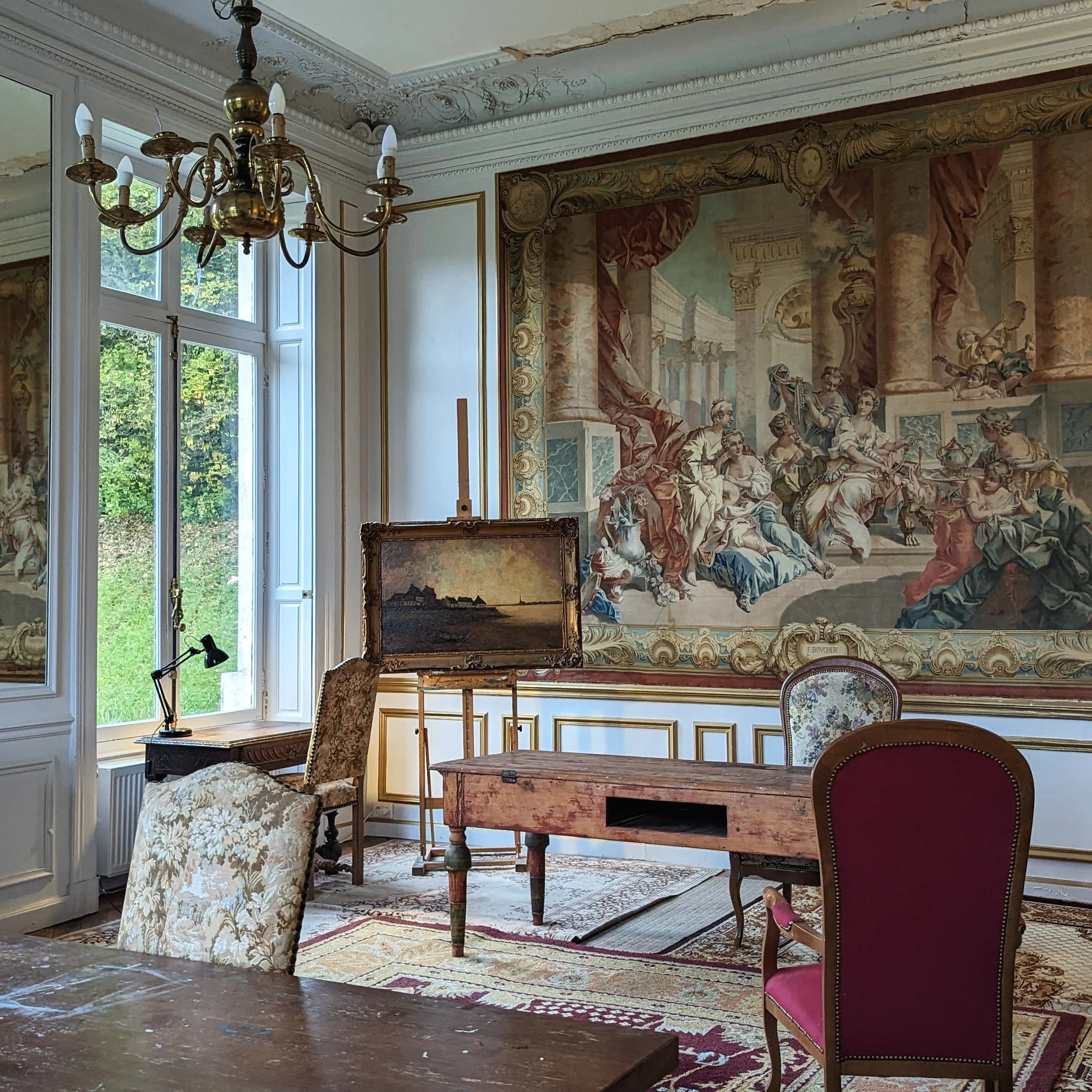 Chateau d'Orquevaux Art Residency Review and Daily Audio Diary