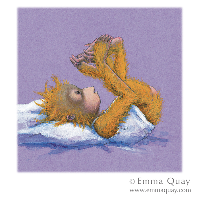 GOOD NIGHT, ME • Emma Quay limited edition print • www.emmaquay.com