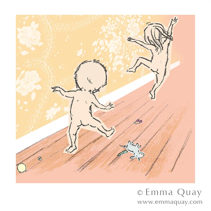 RUDIE NUDIE • Emma Quay limited edition print • www.emmaquay.com