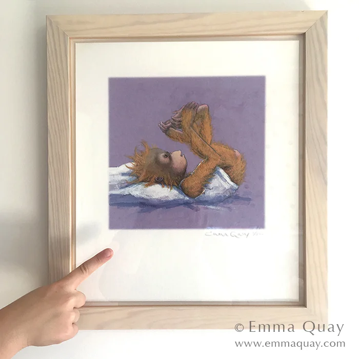 GOOD NIGHT, ME • Emma Quay limited edition print • www.emmaquay.com