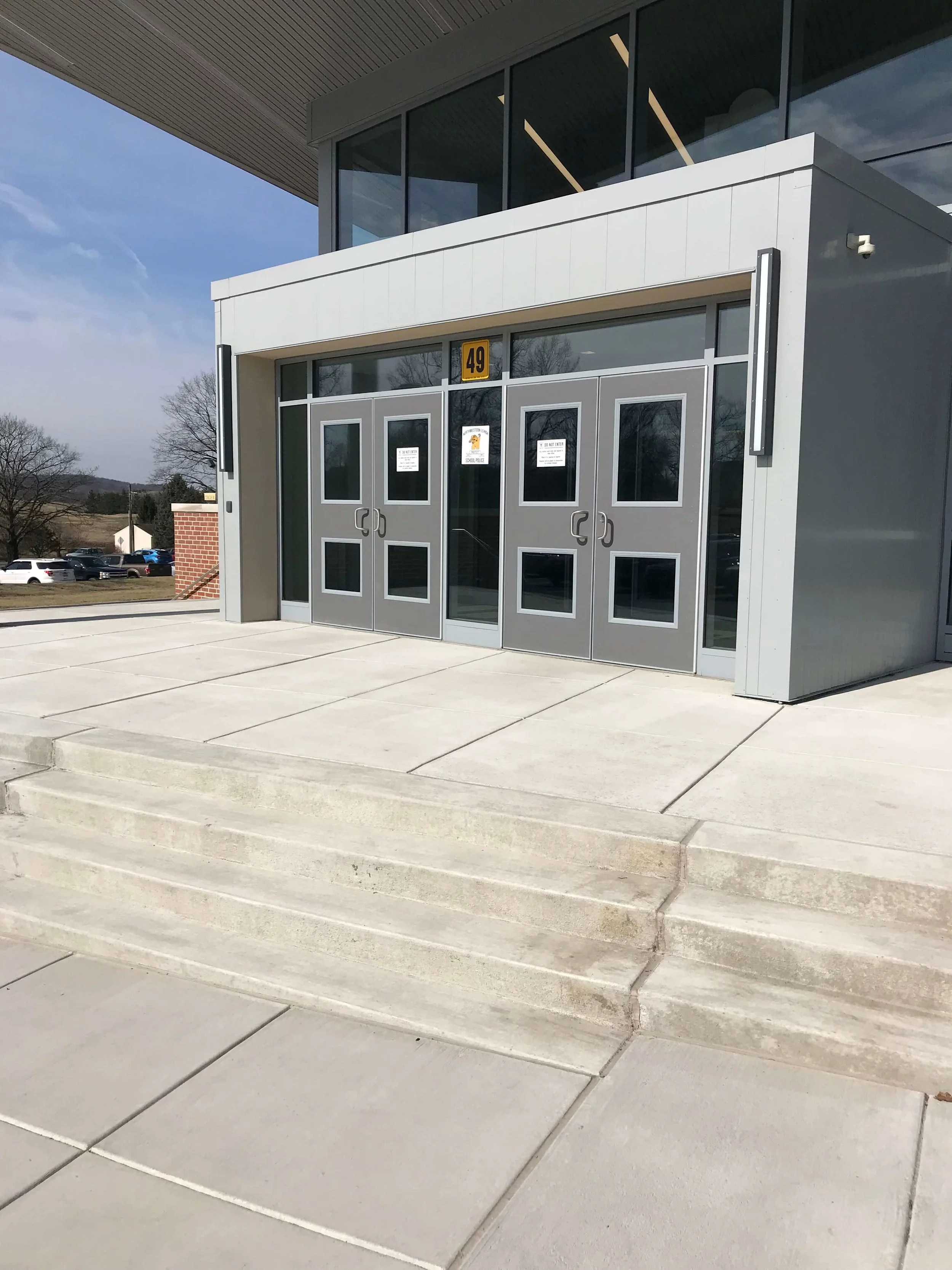 FRP Architectural Doors Aluminum Entrance Systems