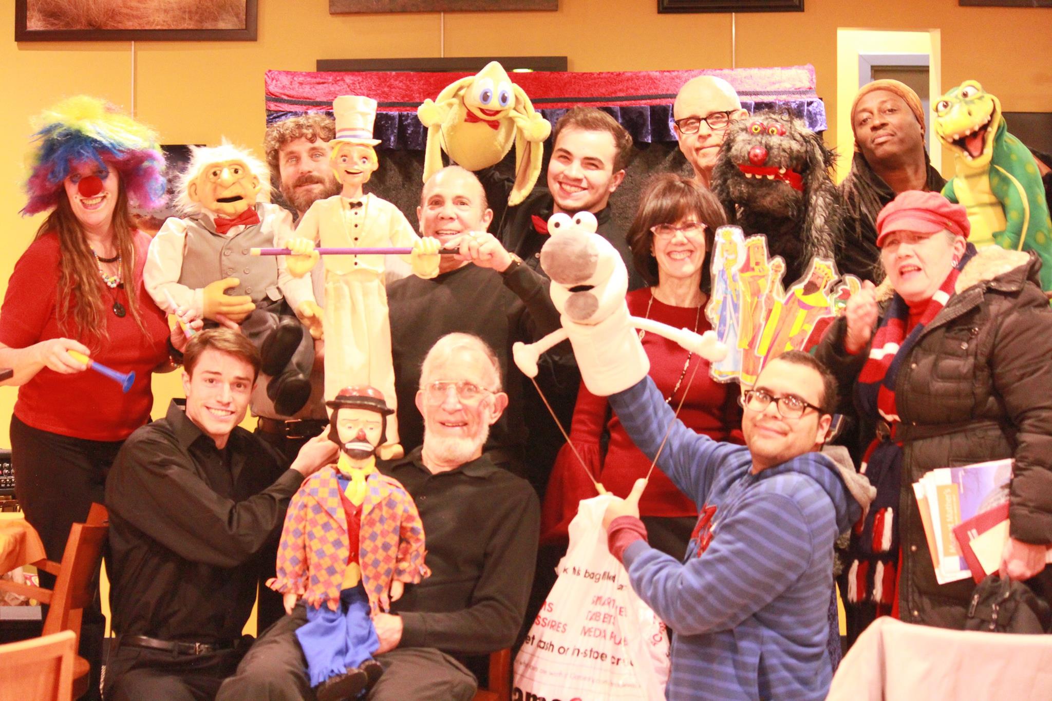 Puppet Variety Show at Mather's Cafe
