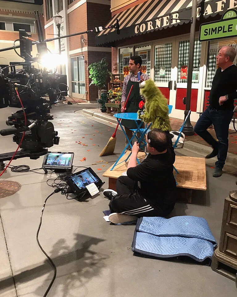 Jane Lynch Simple City Campaign Puppeteer Puppets