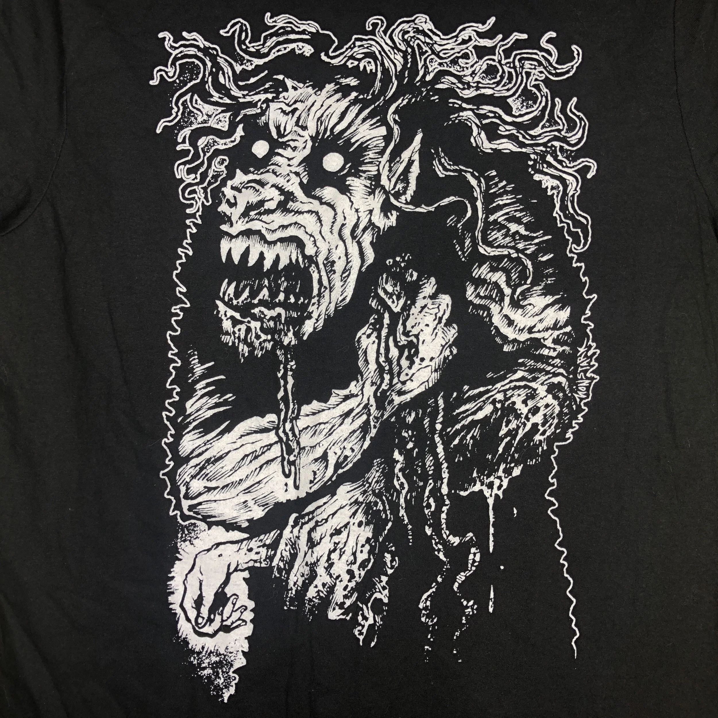 【WE11DONE】 Monster Drawing T-Shirt 242327M213017_1.jpg