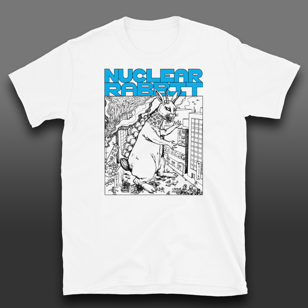 NUCLEAR RABBIT T-SHIRT - GOJIRABBIT — MONSTARK